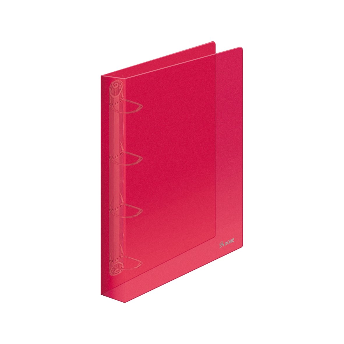 Dohe 90400 Polypropylene Folder 4 Rings 25 mm A4 Red