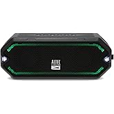 Altec Lansing - HydraJolt Wireless Bluetooth Speaker, Waterproof Portable Speakers with Built in Phone Charger and Lights, Everything Proof Outdoor, Shockproof, Snowproof, 16 Hours Playtime