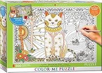EuroGraphics Magic Cat Color Me Puzzle (500 Piece)