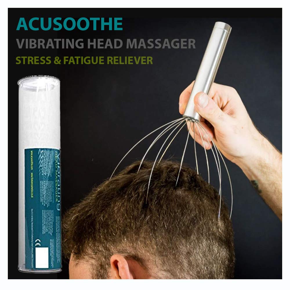 Acusoothe Vibrating Spider Head Massager1 Units Amazon.co.uk Health
