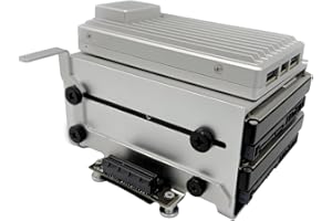 ZimaBoard 2 HDD Expansion Bracket - Dual 3.5" Bay Aluminum Drive Mount, Tool-Assembly Rack Tray for Home Server & NAS Storage