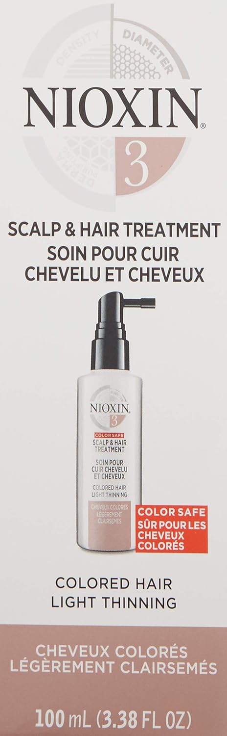 Nioxin Scalp and Hair Leave,In Treatment System 3, 3.4 Fl Oz: Nioxin: Premium Beauty