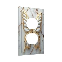 OILbiexn Outlet Covers White Gold Abstract Modern