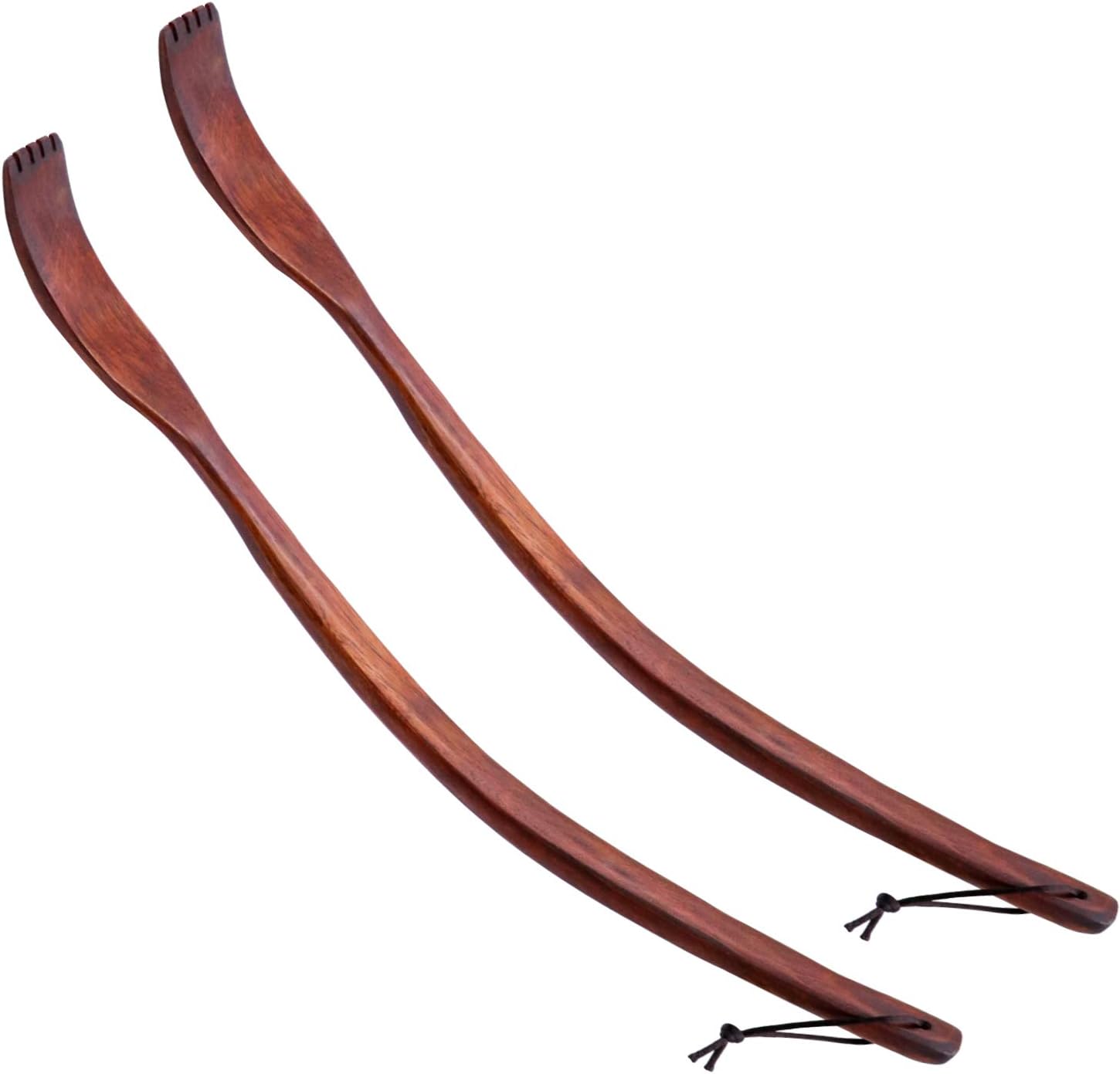 Oversize Curved Wooden Back Scratchers for Adults Men Women