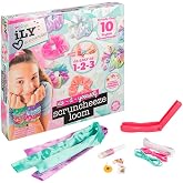 ILY Do-It-Yourself Easy DIY Hair Accessories Kit for Girls - 10 Fashion Scrunchies with Fabric Bands, Elastic Cord and Charms Paladone