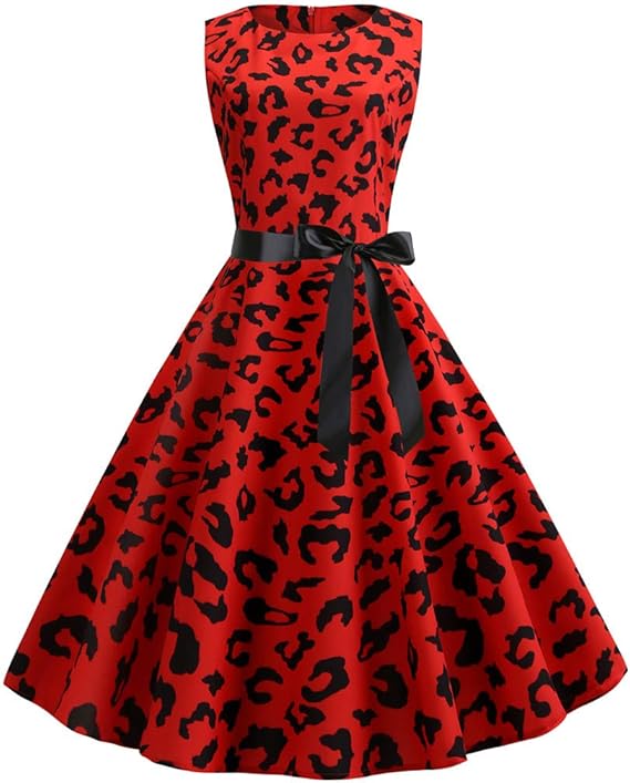 Amazon 水玉 ドレス レディース Foreted ファッション Vネックドッキングドレス 袖なし Aライン ワンピ 膝丈ドレス カシュクール ワンピース 女性 切替 春秋服 代30代40代50代 ミニドレス イブニングドレス 通販