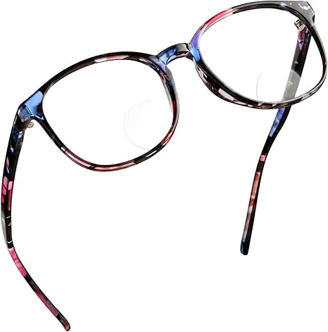 reading glasses with bifocal lenses