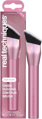 REAL Cheek Hugging Contour Brush Angled Contour Brush view 1