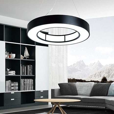 Amazon Com Thd Ring Pendent Lamp Modern Creative Round