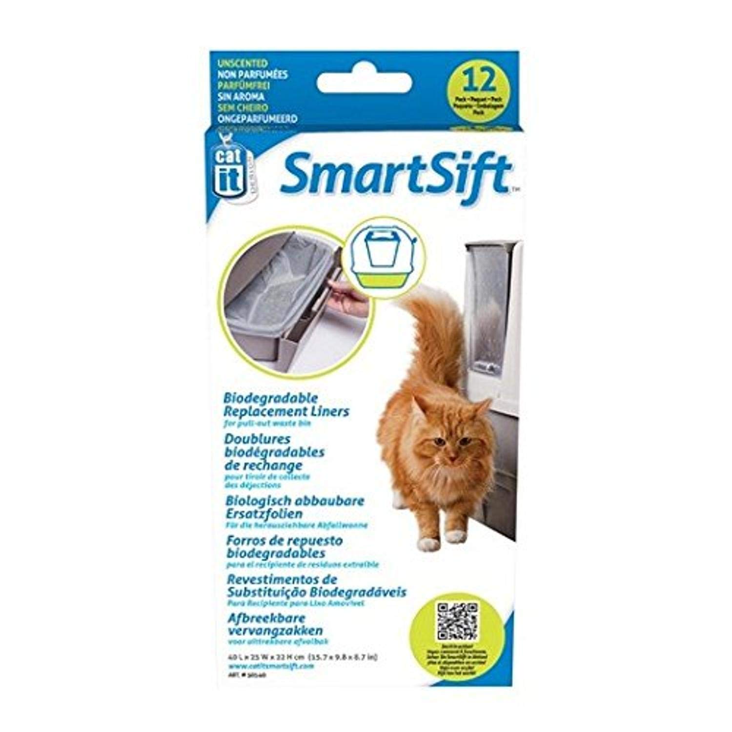Catit Design Replacement Liner for Smartsift Pull-out Drawer,White