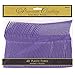 Party Perfect Reusable Plastic Forks Tableware, Purple, Full Size, Pack of 48