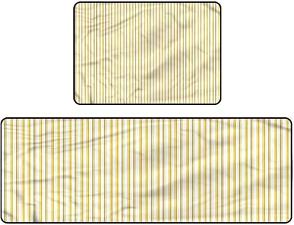 Alfombra de cocina, moderna, líneas y triángulos atrevidos, 43 x 48