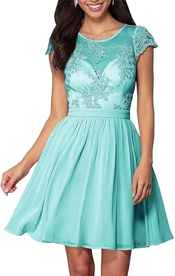 cap sleeve homecoming dresses