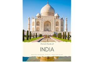 Picture Book of India: Beautiful Mountains, Spirality, Temple and Nature