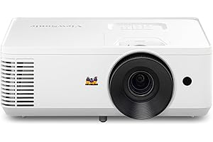 ViewSonic PA503HD 4000 Lumens High Brightness Projector with 1.1x Optical Zoom, USB, and HDMI inputs for Home and Office