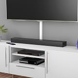 D-Line Maxi Trunking 50mm x 25mm White 1m TV Cable Tidy view 2