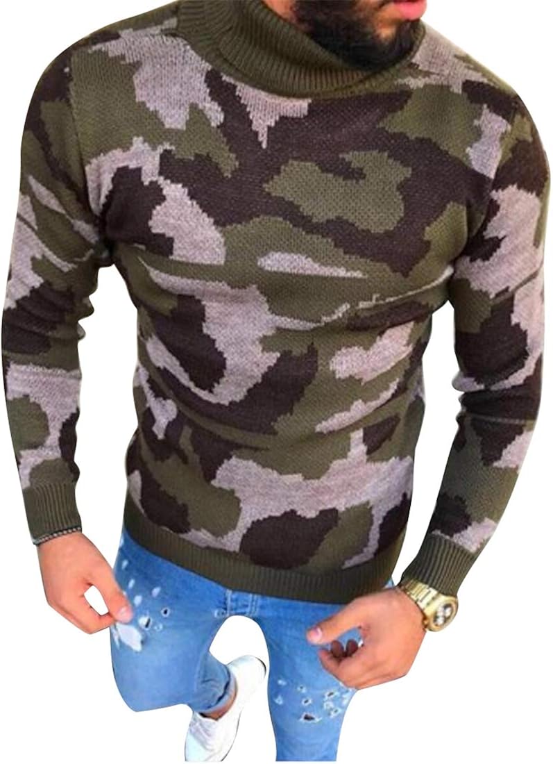 camo jumper mens