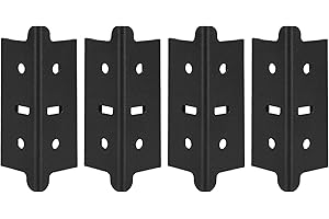 KISHYA 4 Pcs 1.25 In Post Coupling Compatible With Muscle Rack, Post Coupler, Post Connector For Muscle Rack Width is Less Than or Equal To 1.25 Inches, 3.95 x 1.35 x 1.35 In