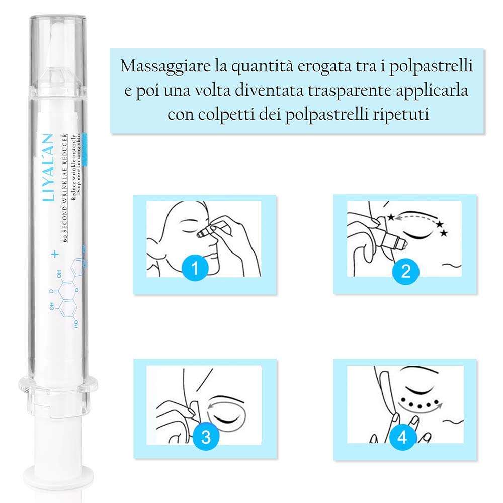 Crema Contorno Occhi, ISENPENK Crema Contorno Occhi Antirughe 20g Ridurre Borse Riduce Rughe e Segni di Invecchiamento per Uomo Donna (Crema 20g)