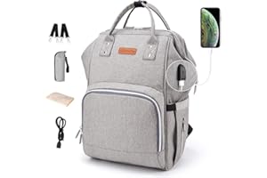 Diaper Bag Backpack Nappy Bags Waterproof Mommy Bag Travel Baby Nursing Multifunction Backpack