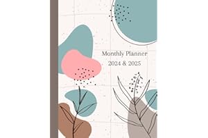 2024 & 2025 Monthly Planner: Stay organized and Inspired: 2-year planner for productive days