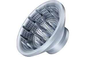SKYMOON Hair Dryer Diffuser, Magnetic Hairdryer Diffuser Attachment for Curl Definition and Volumizing Styling, Blue
