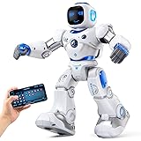 Ruko Smart Robots for Kids, Large Programmable Interactive RC Robot with Voice Control, APP Control, Present for 4 5 6 7 8 9 