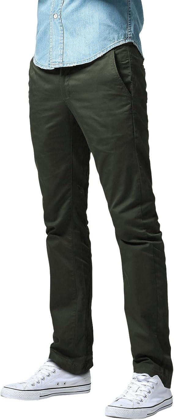 mens straight leg workout pants