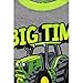 John Deere Boys' Little Big Time Power, Medium Heather Grey/Lime Green, 5