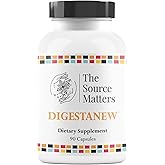 The Source Matters DIGESTANEW Digestive Enzyme Supplement | Broad-Spectrum Enzymes, Gentian Root, Artichoke Extract for Gut Health, Nutrient Absorption & Bloating Relief (60 Count)