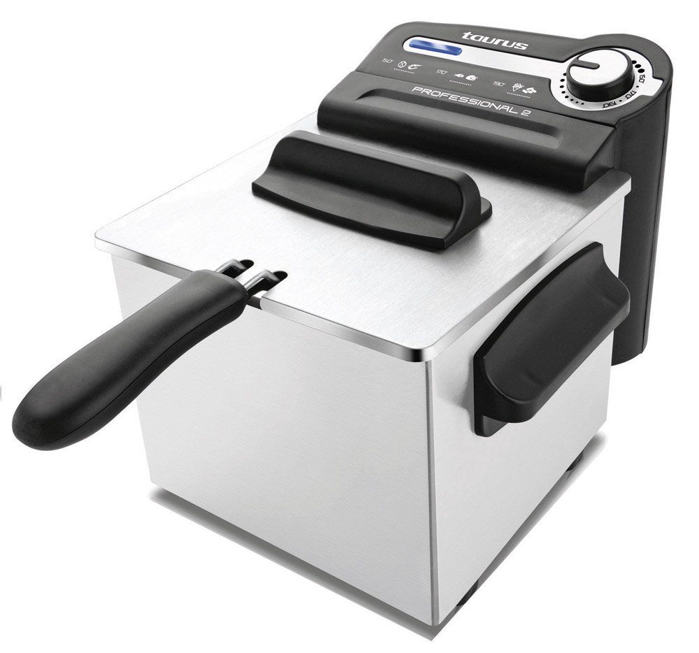 Taurus Professional Freidora professional W capacidad de l regulador de temperatura color