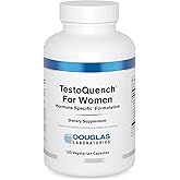 Douglas Laboratories TestoQuench for Women - Memory, Skin, Hair & Heart Health Supplement* - With Saw Palmetto, Holy Basil & Fennel Seed - 120 Vegetarian Capsules