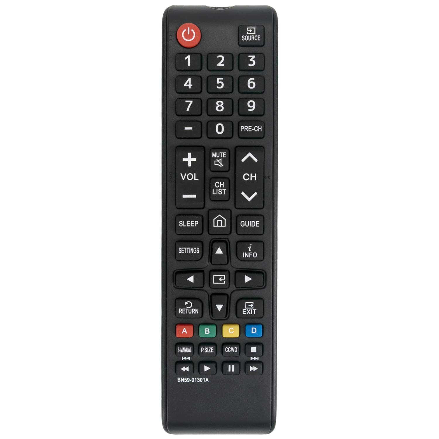VINABTY BN59-01301A Remote Control Replacement fit for SAMSUNG LED TV UN40NU7100F UN55NU7100FXZA UN55NU7100 UN50NU7100FXZA UN50NU7100 UN43NU7100FXZA UN43NU7100