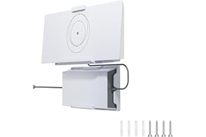 Pftjujudan Wall Mounting Kit for Starlink Gen 3 Router,Standard V3 Power Supply Brackets Holder for Starlink,Internet Kit Satellite for Starlink,Easy Installation
