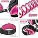 Baby Anti lost Wrist Link 2.5m Toddlers Safety Harness Leash Child Tether Velcro Band Kids Straps Rope for Children Babies with Parents (98 inch) by Elekmall (2.5m, Pink)