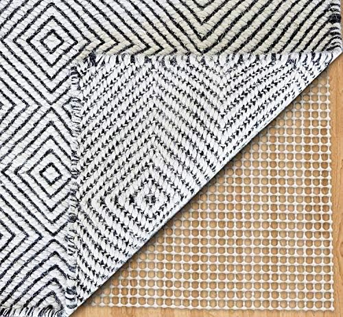 DEARTOWN Non-Slip Area Rug Pad Mat Underlay Multipurpose for Hard Surface Floor Trim The Pad (2.5'x 13')