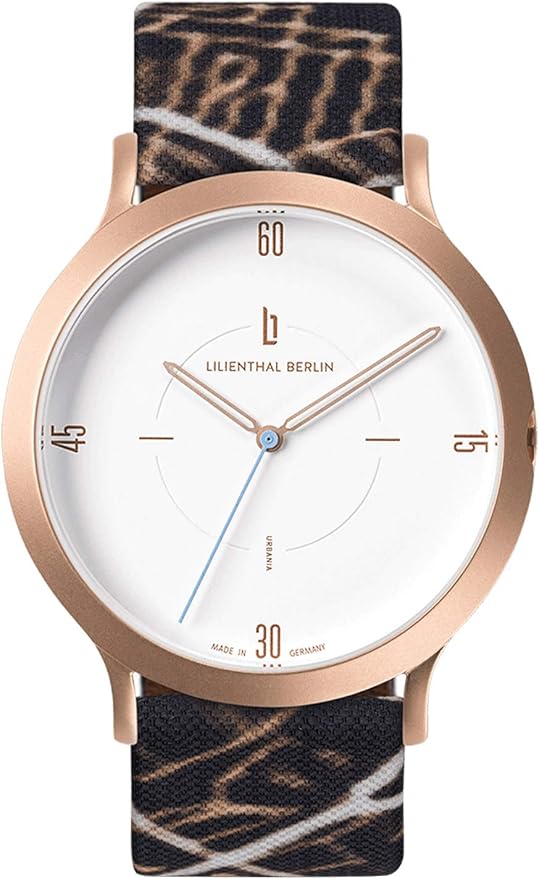 Lilienthal Berlin Armbanduhr Urbania rosé/weiß/Night Glow L02102B026D Amazon.de Uhren