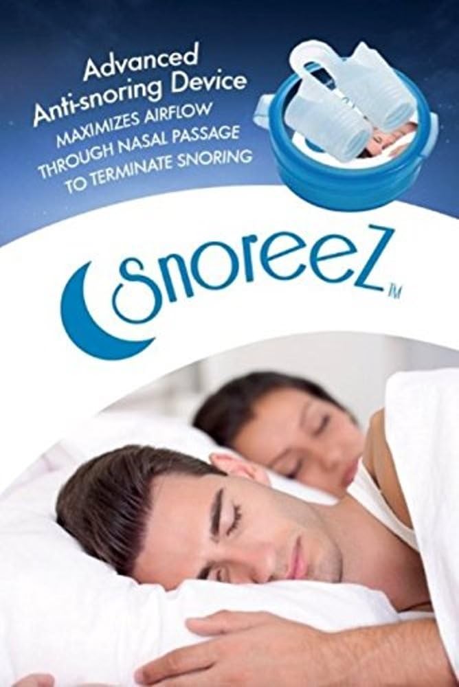 SnoreeZ(TM) Anti-Snore Premium Nose Vent – Snoring Solution – Stop Snoring Aid Naturally And Instantly – Simple Effective Anti-Snore Device - Set of 4: Health & Personal Care