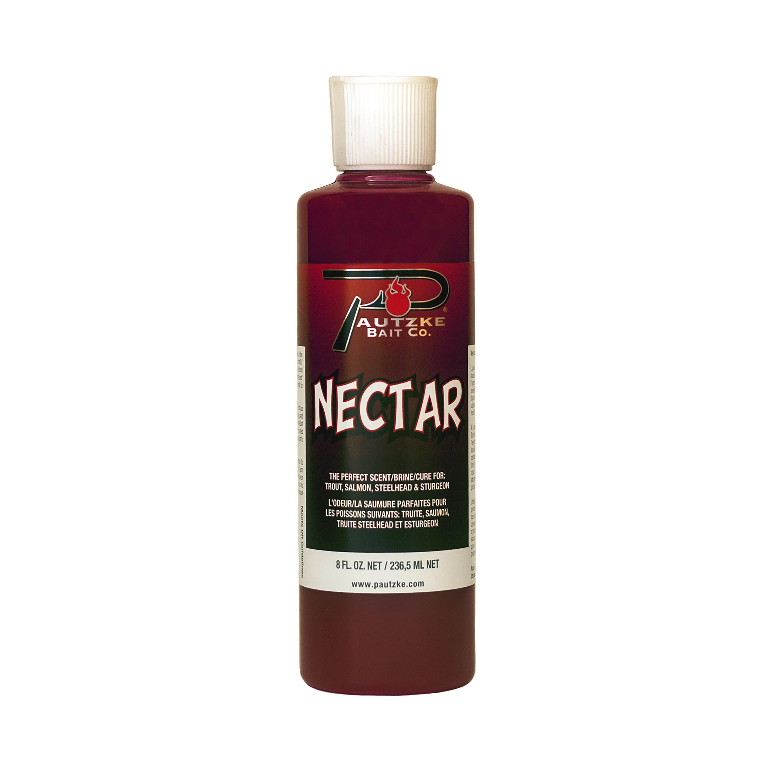 Photo 1 of Pautzke Balls O' Fire Red Nectar - Fishing Scents & Lure Attractant for Fish Bait - Strong Scent for Salmon, Steelhead, Sturgeon & Trout Bait - Accesorios de Pesca for Trout Lures (Red, 8 Fl Oz)
