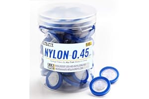 Syringe Filters Nylon 25 mm 0.45 um Non Sterile 50/pk by KS-Tek