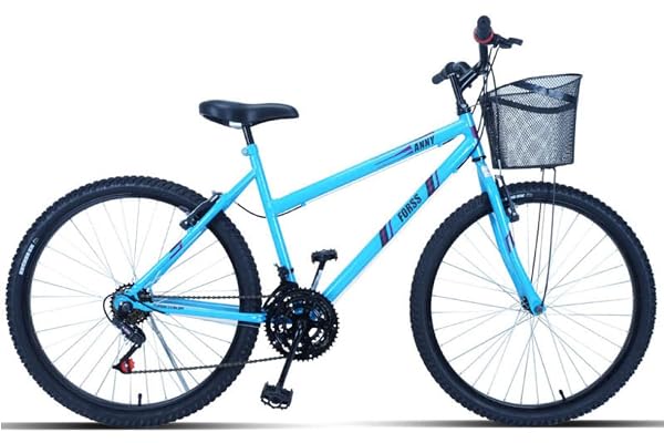 Bicicleta Bike Forss Anny Aro 26 Com Cestinha 18 Marchas