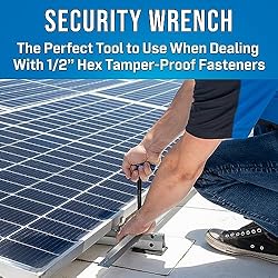 Jonard BW-532 Hex Booth Wrench Tamperproof