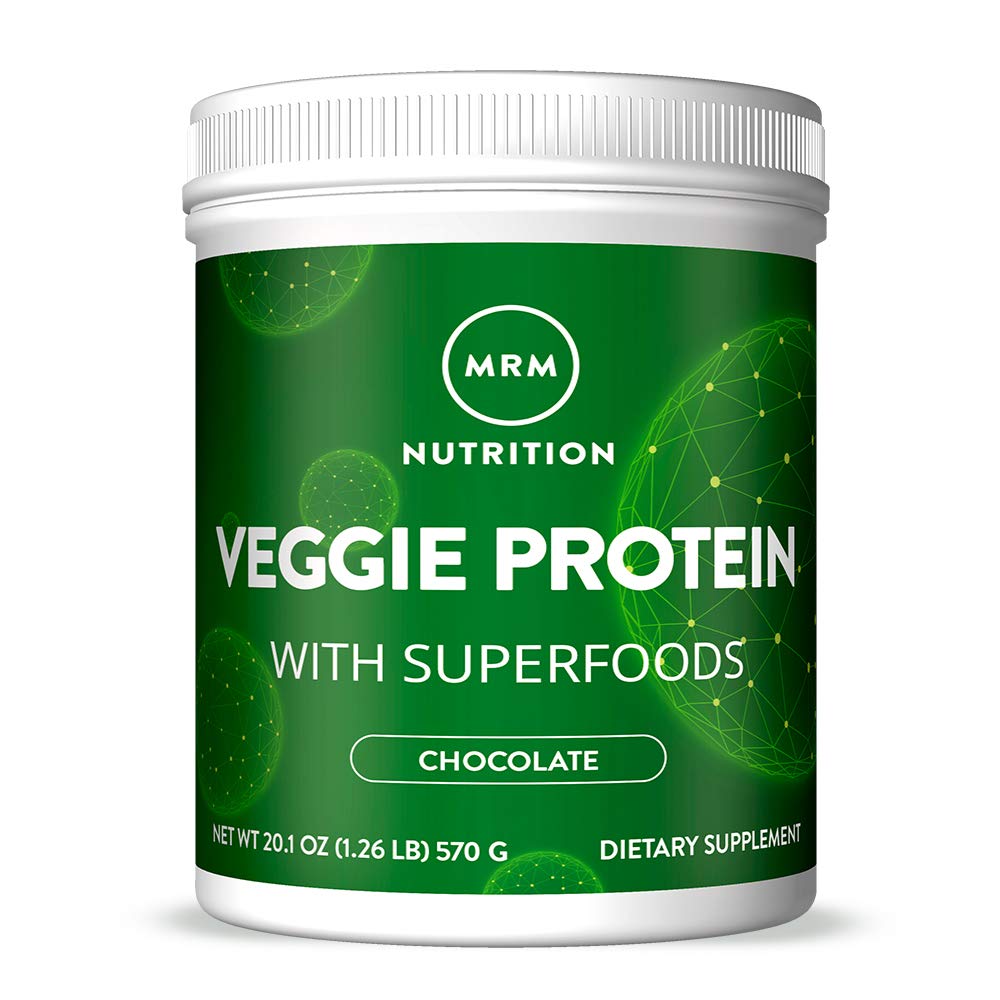 MRM - Veggie Protein Powder, Protein Source for Vegans, Gluten-Free & Preservative-Free, Non-GMO Verified - Vanilla - 2.5 lbs: Health & Personal Care