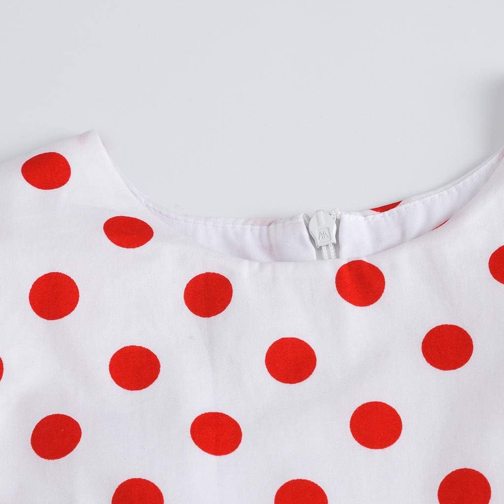 Amazon Feiscat レトロ ワンピース ロカビリー ワンピース ヘプバーン ドレス スイング スカート 女の子 夏服 ロカビリードレス 洋服 ハイウエスト スカート キッズドレス 子供 夏服 女の子 ガールズ ワンピース チュニック 通販