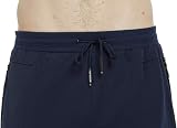 HCSS Mens Joggers Tracksuit Bottoms Navy Size L with Zip Pockets Elastic Waist view 6