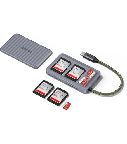 Llano Adaptateur De Lecteur De Carte SD/Micro SD 2 En 1 (prise En