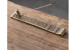 Creative Incense Holder Incense Holder Boat Old Men Fishing Japanese Style Incense Stick Burner Aromatherapy Ornament Home De