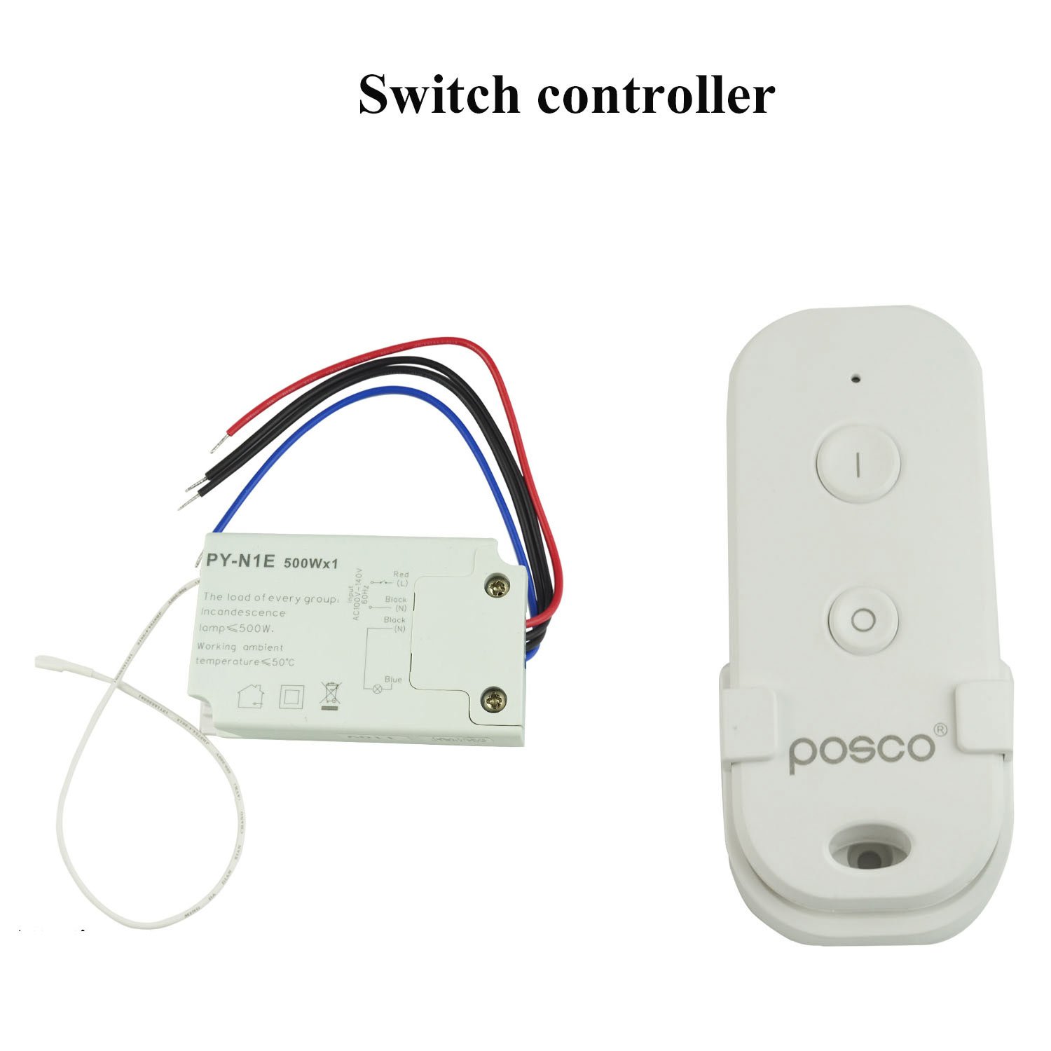 Wireless Remote Switch Control 110V for Fluorescent Lamp, halogen Lamp,  Incandescent Lamp, LED Pool Light - - Amazon.com