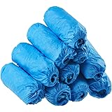 Dssiy 100 Pack Disposable Hygienic Boot & Shoe Covers 100 pack(50 Pairs)|Waterproof Slip Resistant Non-Slip, Durable for Cons