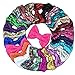 XIMA 25pcs 5'' Large Messy Sequin Knot Hair Bows Embroideried Sequin Hair Bows With Clip for Hair Accessories (mixcolors)